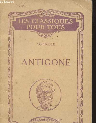 ANTIGONE - LES CLASSIQUES POUR TOUS - N192