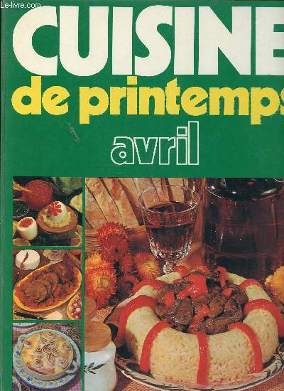 CUISINE DE PRINTEMPS : AVRIL