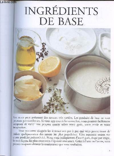 LE NOUVEAU LIVRE DES SAUCES
