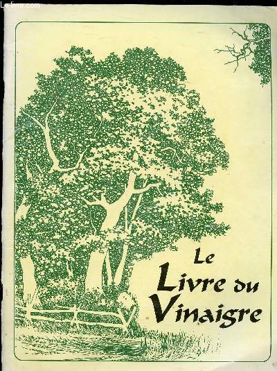 LE LIVRE DU VINAIGRE