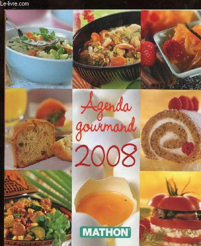 AGENDA GOURMAND 2008
