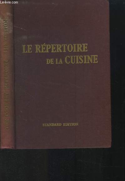 Le rpertoire de la cuisine