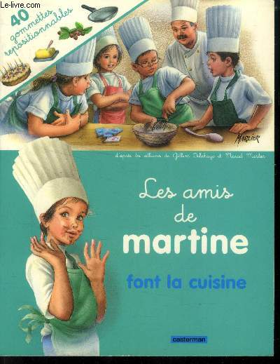 Les amis de Martine font la cuisine