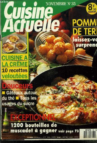 Cuisine actuelle n 35 - Novembre 1993