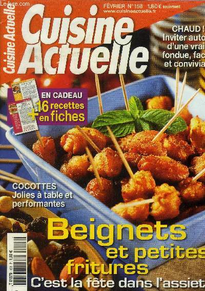 Cuisine actuelle n 158 - Fvrier 2004 :