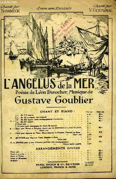 L'ANGELUS DE LA MER