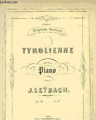 TYROLIENNE POUR PIANO