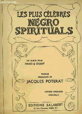 LES PLUS CELEBRES NEGRO SPIRITUALS