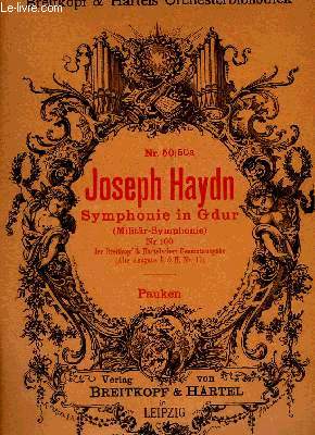 SYMPHONIE IN G DUR