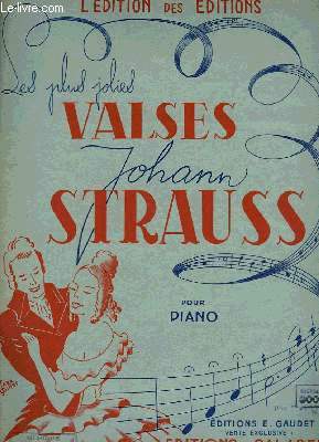 LES PLUS JOLIES VALSES, JOHAN STRAUSS