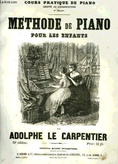 METHODE DE PIANO POUR LES ENFANTS