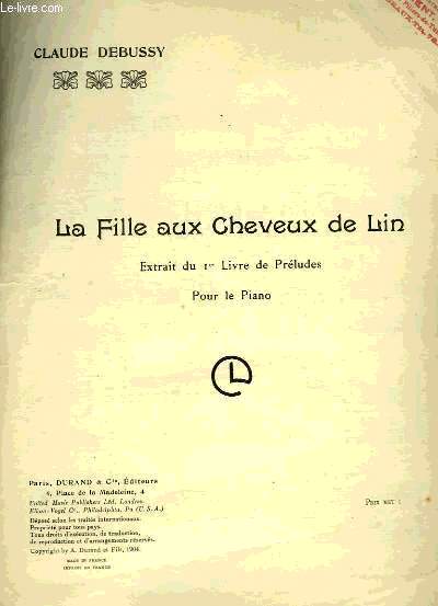 LA FILLE AUX CHEVEUX DE LIN