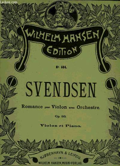 ROMANCE POUR VIOLON AVEC ORCHESTRE