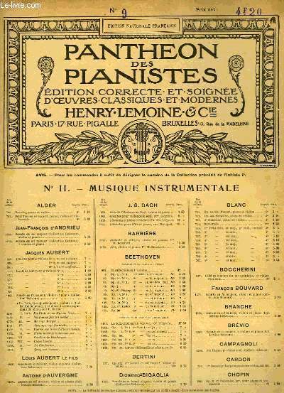 PANTHEON DES PIANISTES N9