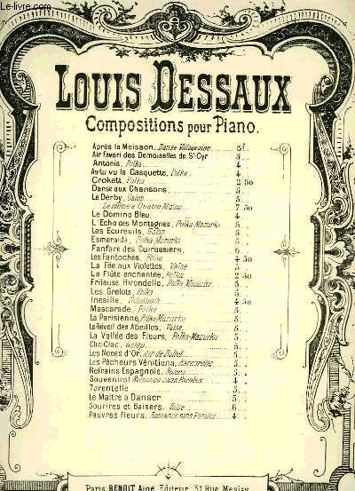 COMPOSITIONS POUR PIANO