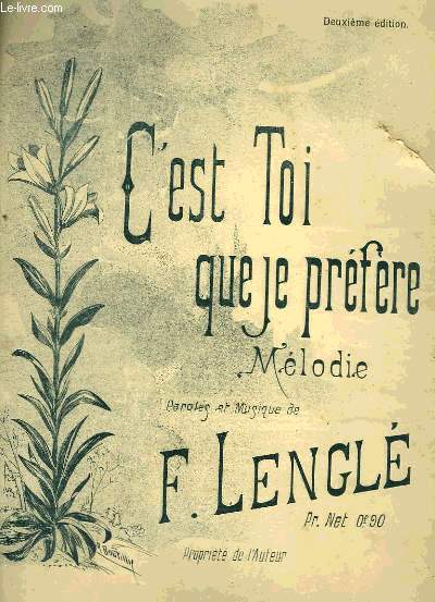C'EST TOI QUE JE PREFERE