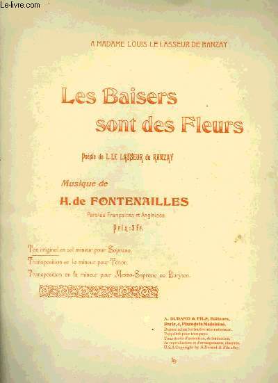 LES BAISERS SONT DES FLEURS