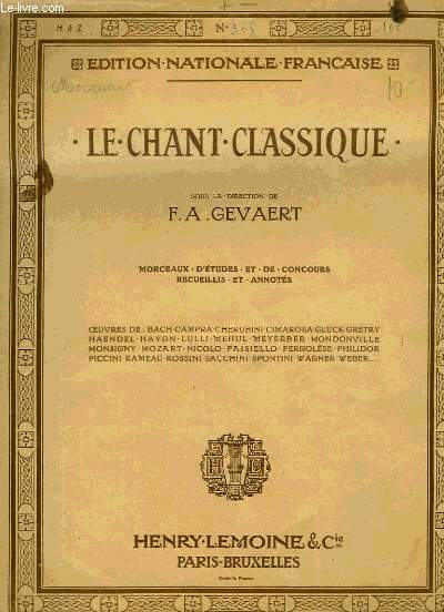 LE CHANT CLASSIQUE N365