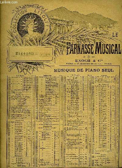 LE PARNASSE MUSICAL