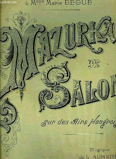 MAZURKA DE SALON