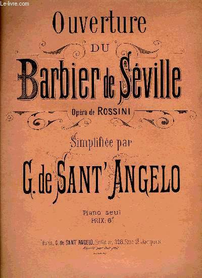 OUVERTURE DU BARBIER DE SEVILLE