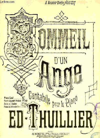 SOMMEIL D'UN ANGE