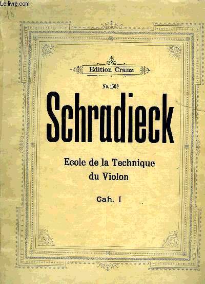 ECOLE DE LA TECHNIQUE DU VIOLON
