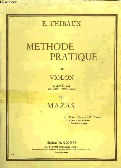 METHODE PRATIQUE DE VIOLON