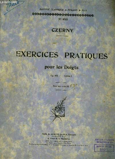 EXERCICES PRATIQUES POUR LES DOIGTS