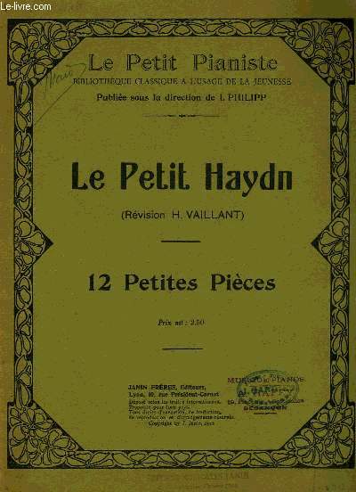 LE PETIT HAYDN, 12 PIECES
