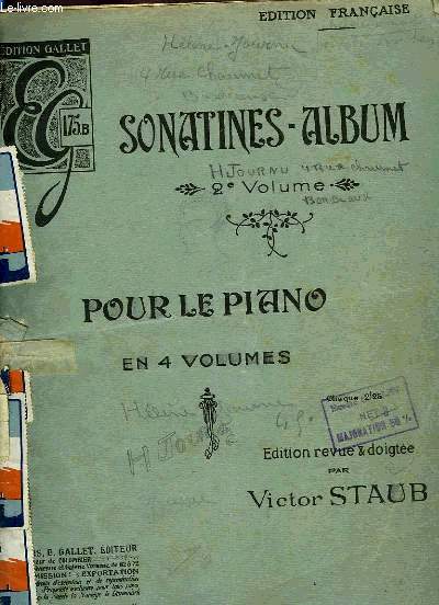 SONATINES ALBUM