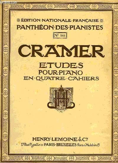 ETUDES POUR LE PIANO