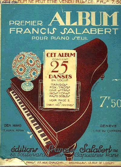 PREMIER ALBUM FRANCIS SALABERT