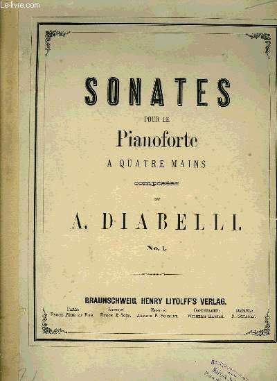 SONATES POUR LE PIANOFORTE
