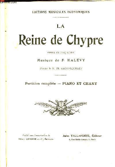 LA REINE DE CHYPRE