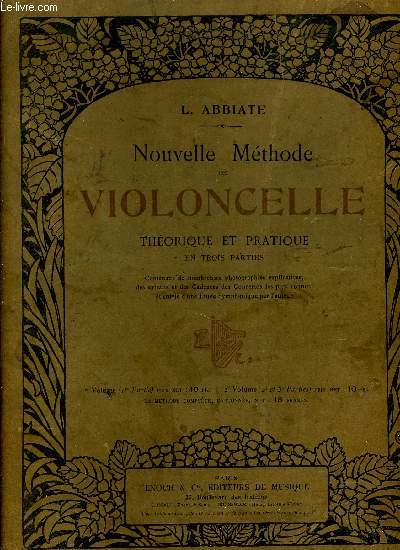 NOUVELLE METHODE DE VIOLONCELLE