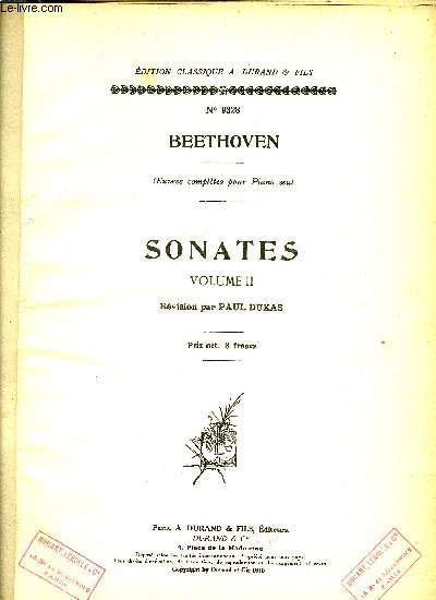 SONATES VOLUME II