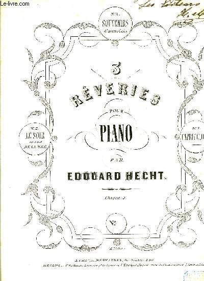 3 REVERIES POUR PIANO