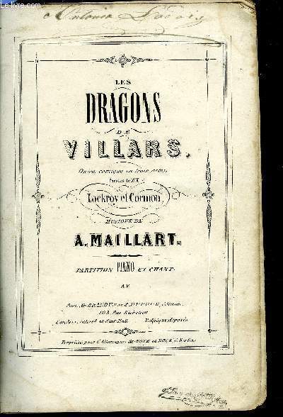 LES DRAGONS DE VILLARS