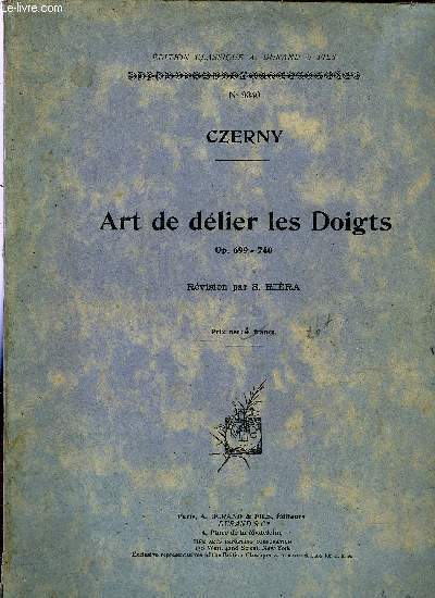 L'ART DE DELIER LES DOIGTS