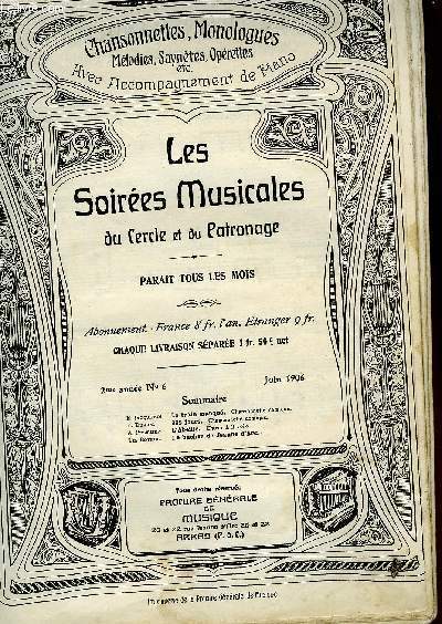 LES SOIREES MUSICALES DU CERCLE ET DU PATRONAGE