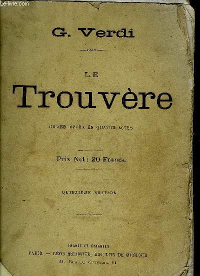 LE TROUVERE