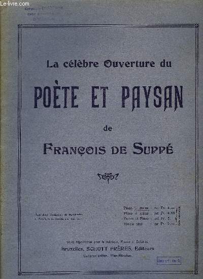 LA CELEBRE OUVERTURE DU POETE ET DU PAYSAN