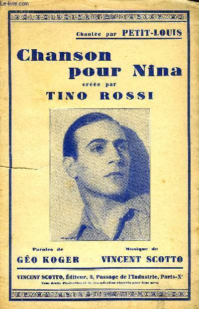 CHANSON POUR NINA