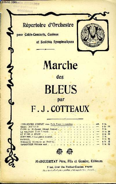 MARCHE DES BLEUS