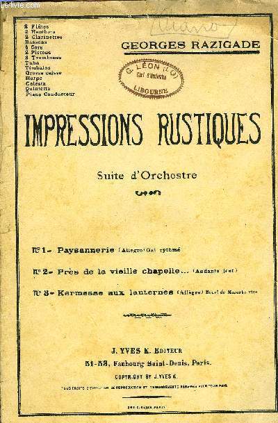 IMPRESSIONS RUSTIQUES