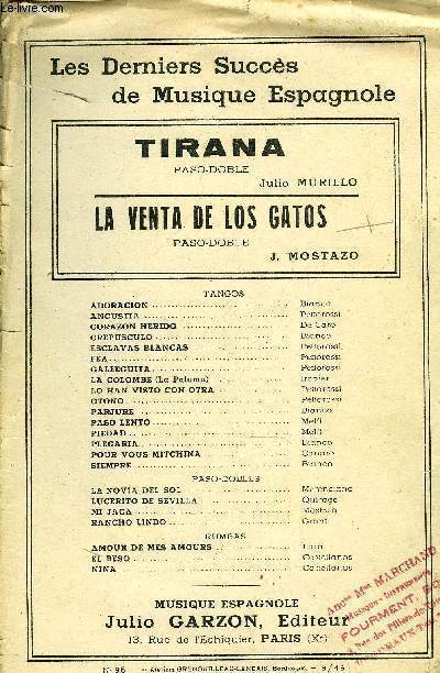 TIRANA / LA VENTA DE LOS GATOS