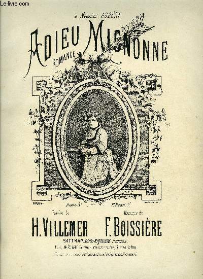 ADIEU MIGNONNE