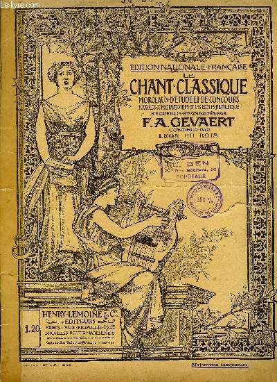 LE CHANT CLASSIQUE N34 ET N35