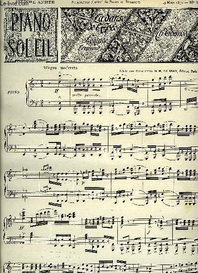 PIANO SOLEIL 19 MARS 1892, N12